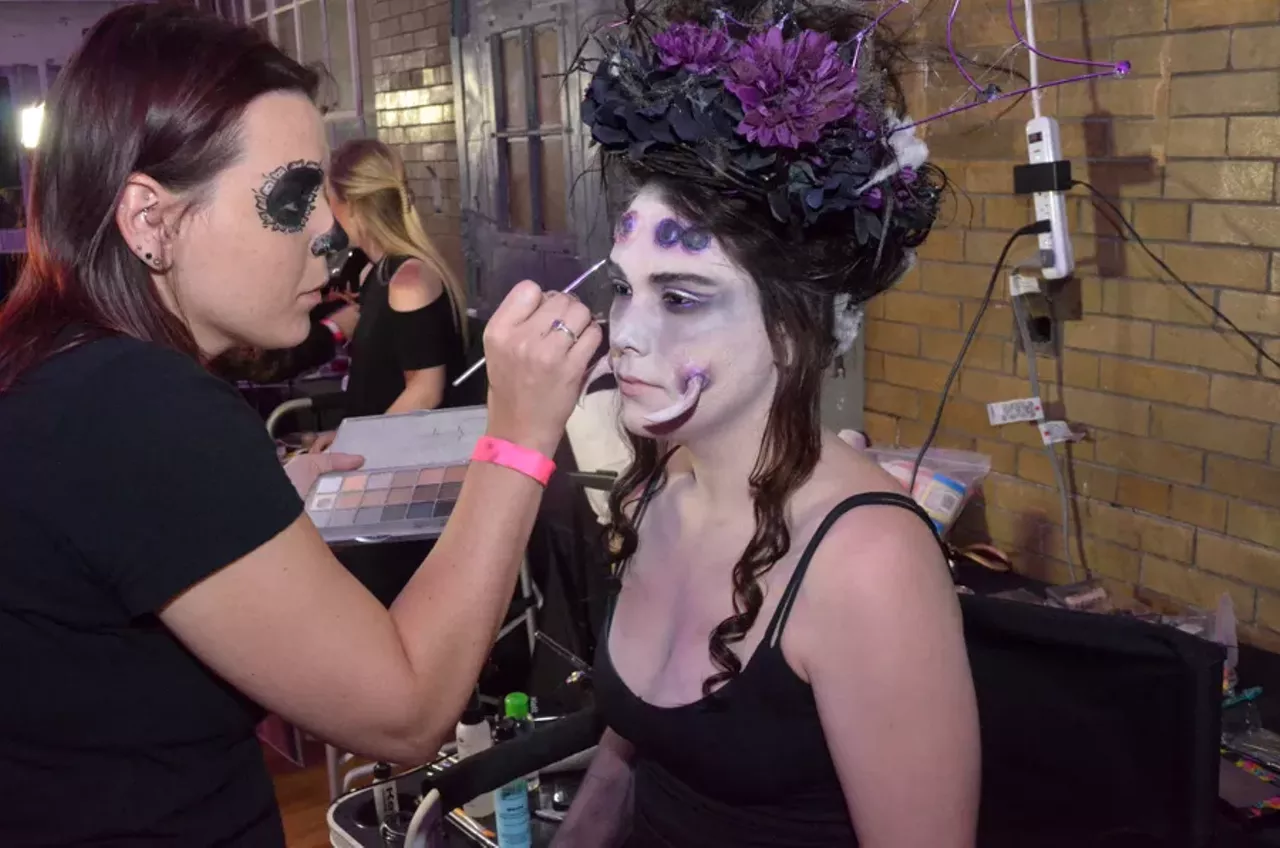 Image: All the spooky people we saw at Beautiful Nightmares @ Rusas Printing