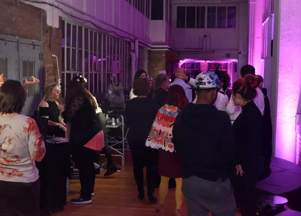 Image: All the spooky people we saw at Beautiful Nightmares @ Rusas Printing