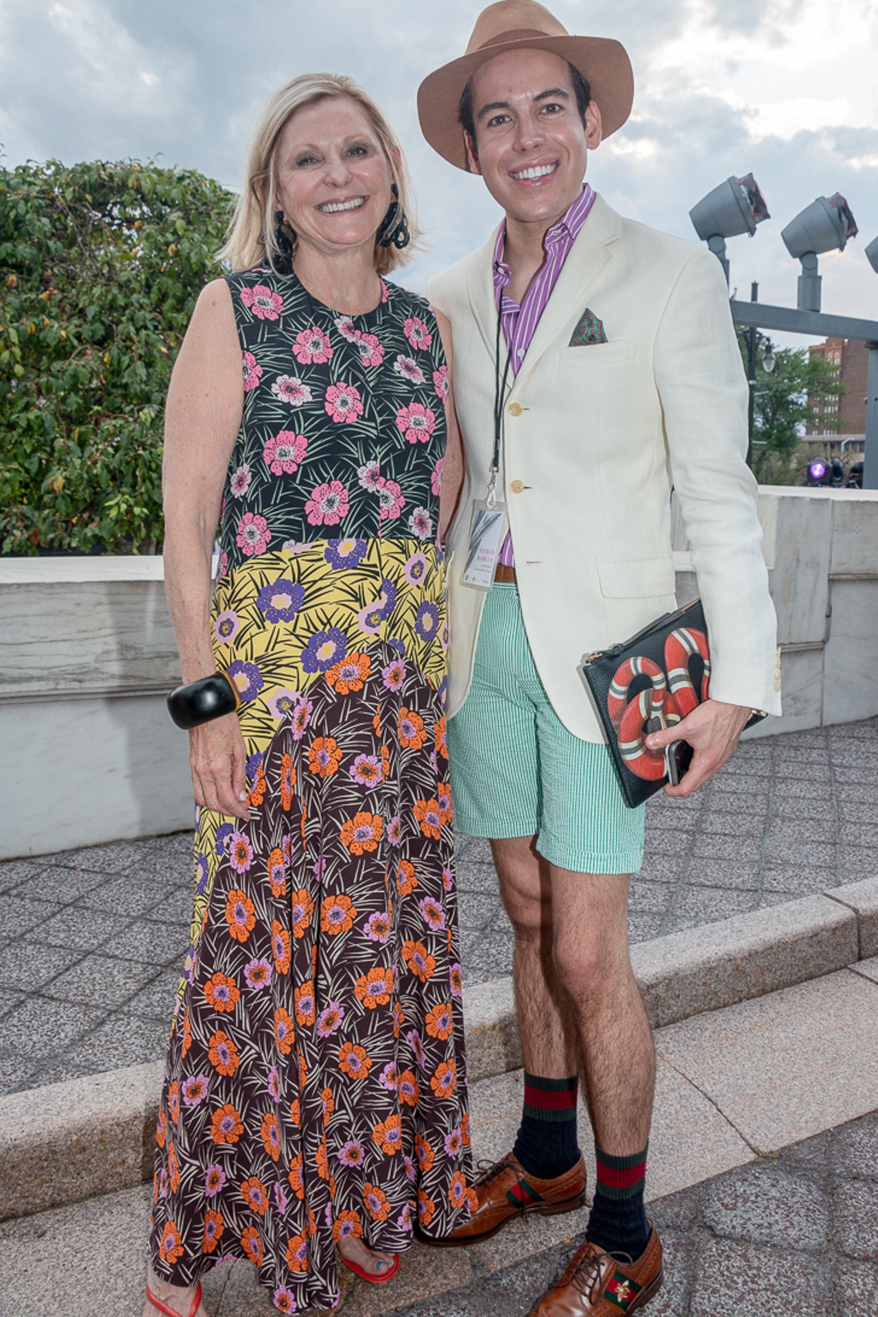 Timothy Weber wearing Gucci and Ralph Lauren.