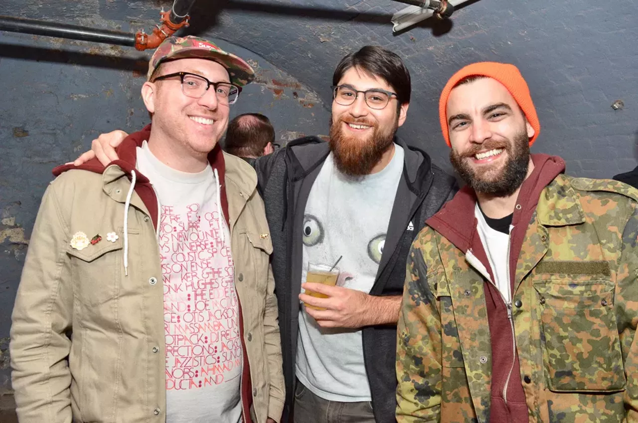 Image: All the super hip people we saw at Red Bull House of Art's Resident Artist Exhibition