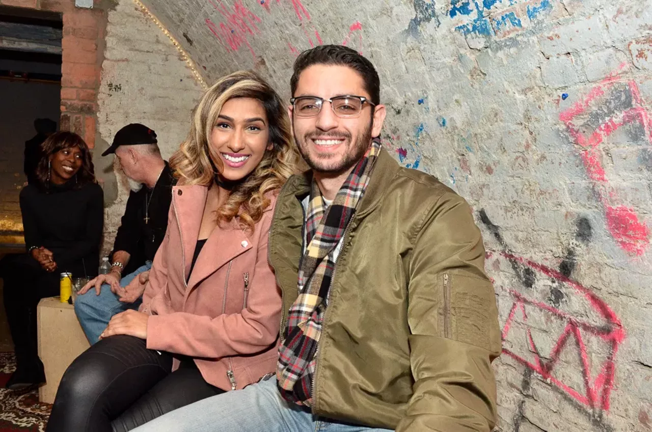 Image: All the super hip people we saw at Red Bull House of Art's Resident Artist Exhibition