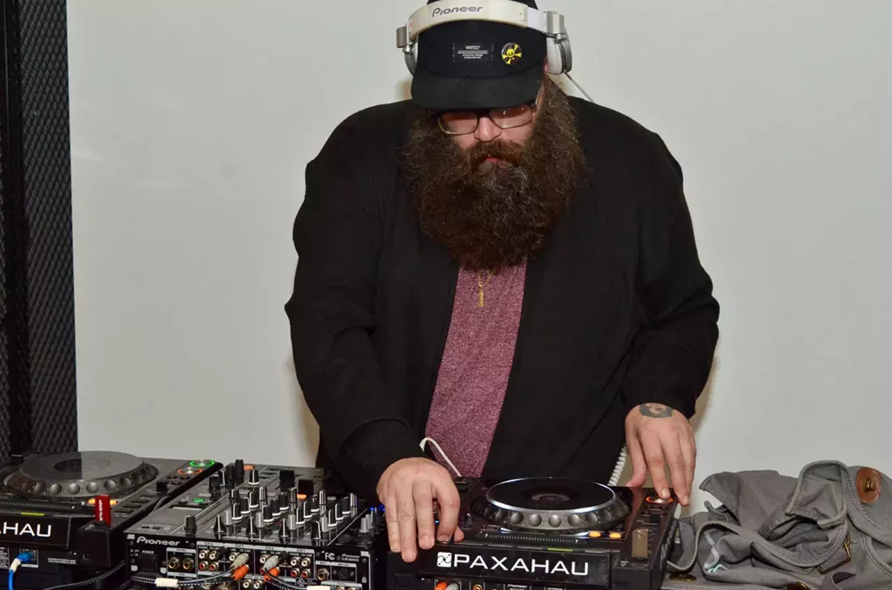 Image: All the super hip people we saw at Red Bull House of Art's Resident Artist Exhibition