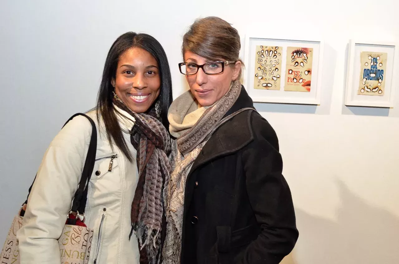 Image: All the super hip people we saw at Red Bull House of Art's Resident Artist Exhibition