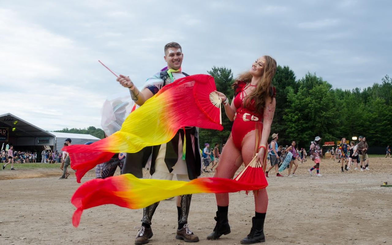 All the weirdos we saw at day 2 of Electric Forest