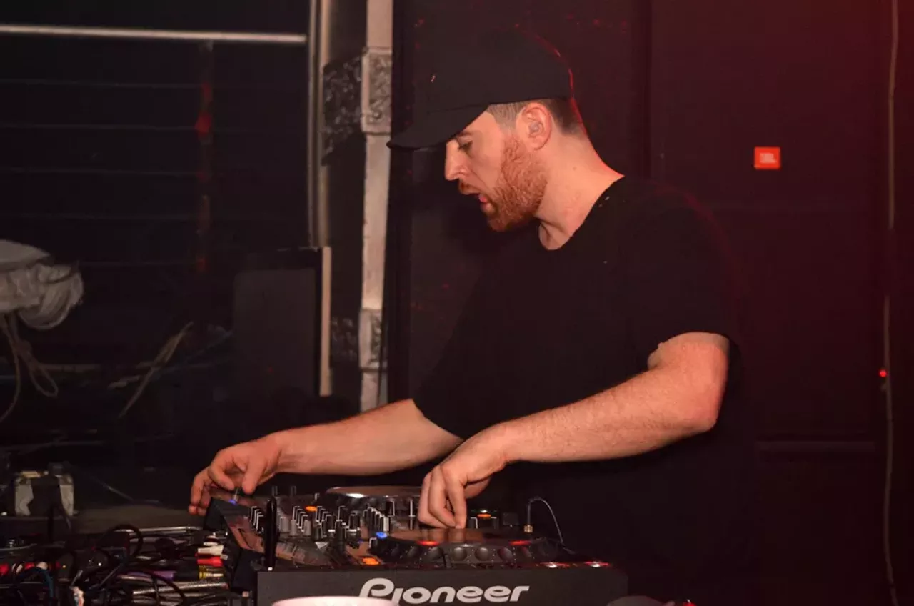 Image: All the wild people we saw dancing at Elektricity