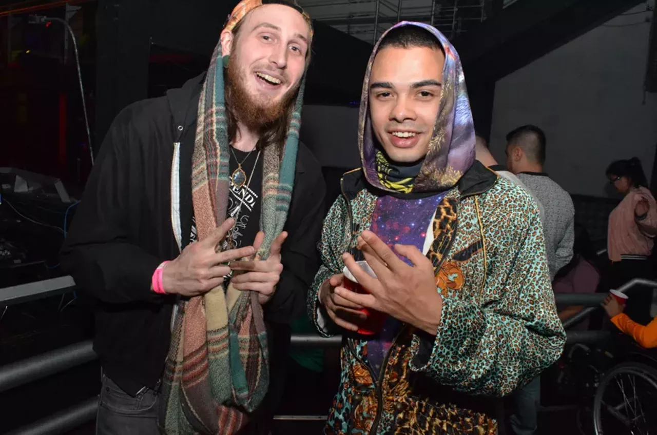 Image: All the wild people we saw dancing at Elektricity