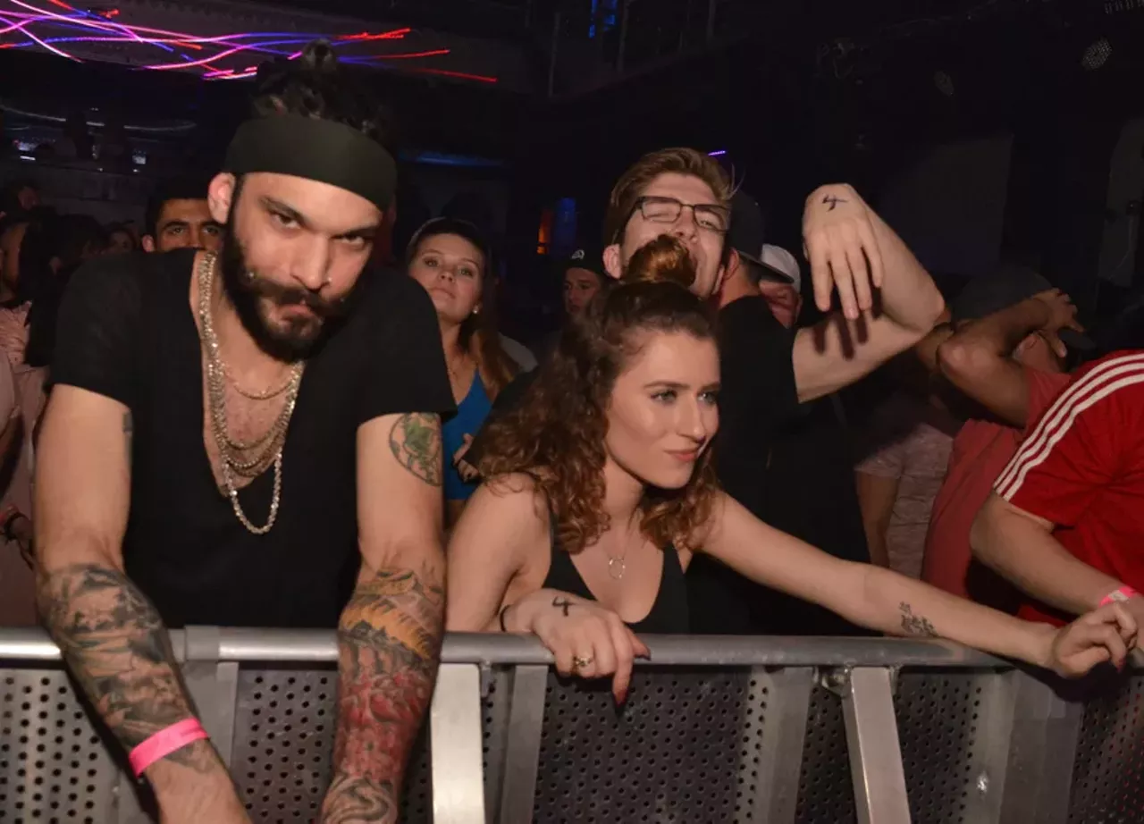 Image: All the wild people we saw dancing at Elektricity