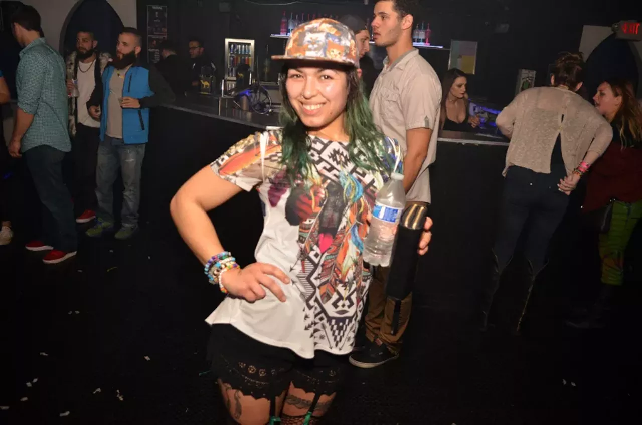 Image: All the wild people we saw dancing at Elektricity