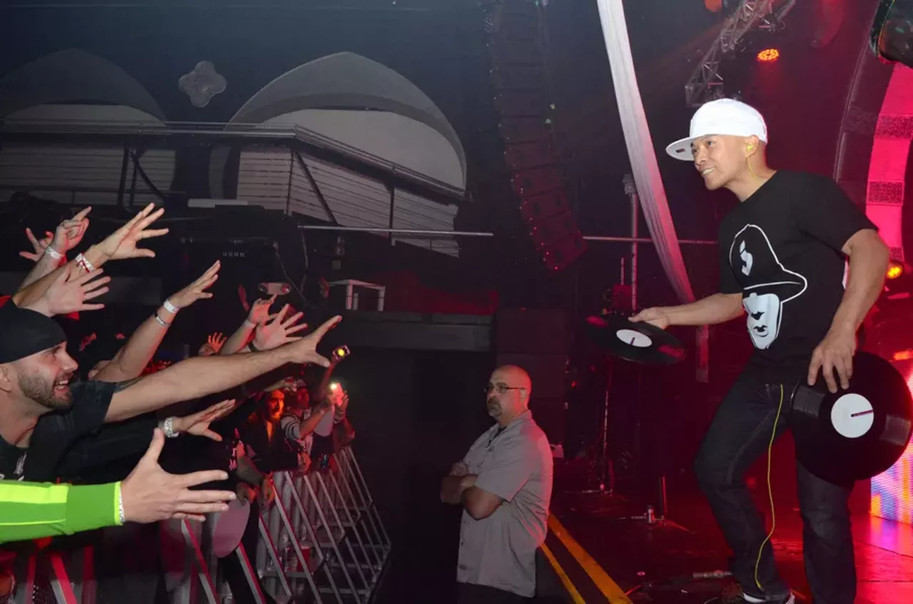 Image: All the wild people we saw during DJ Qbert and Craze @ Elektricity