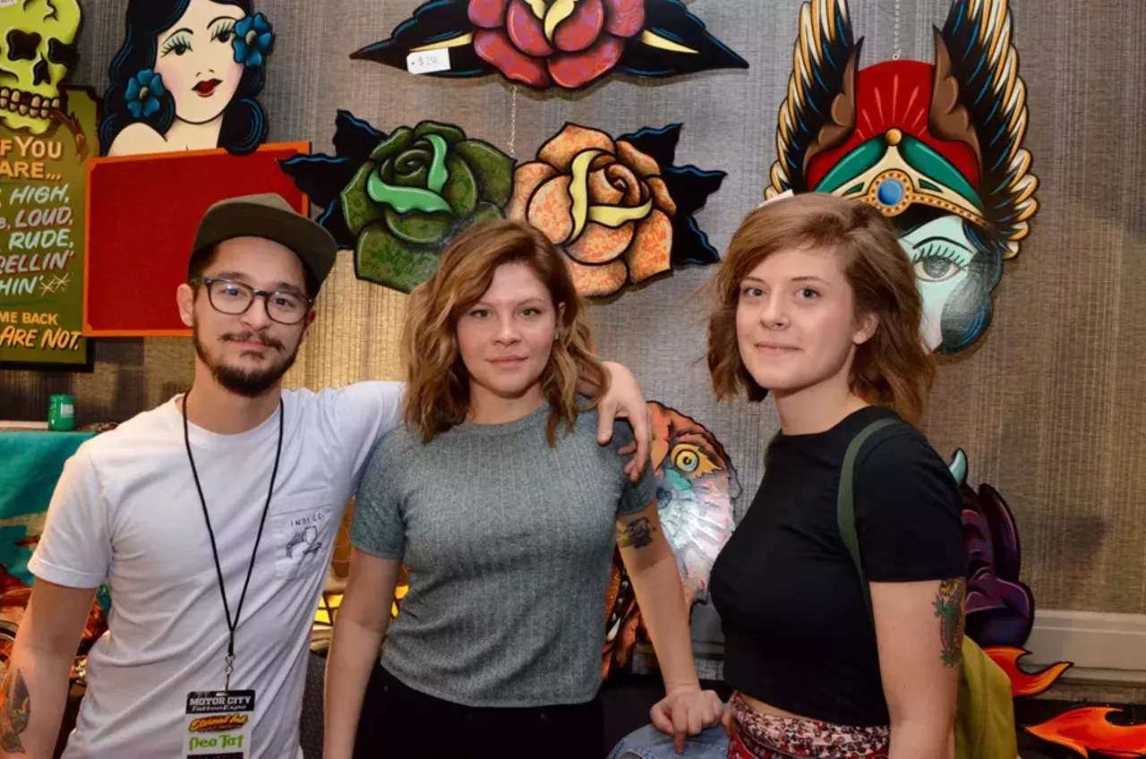 Image: All the wonderful people we saw at the Motor City Tattoo Expo