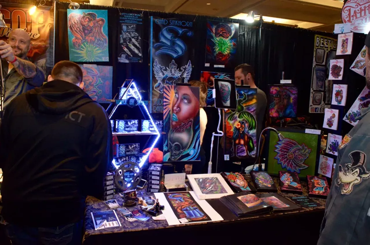 Image: All the wonderful people we saw at the Motor City Tattoo Expo