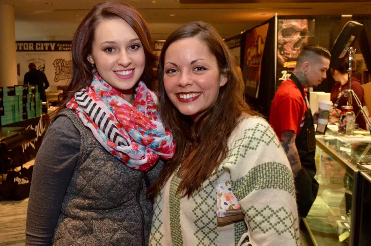 Image: All the wonderful people we saw at the Motor City Tattoo Expo