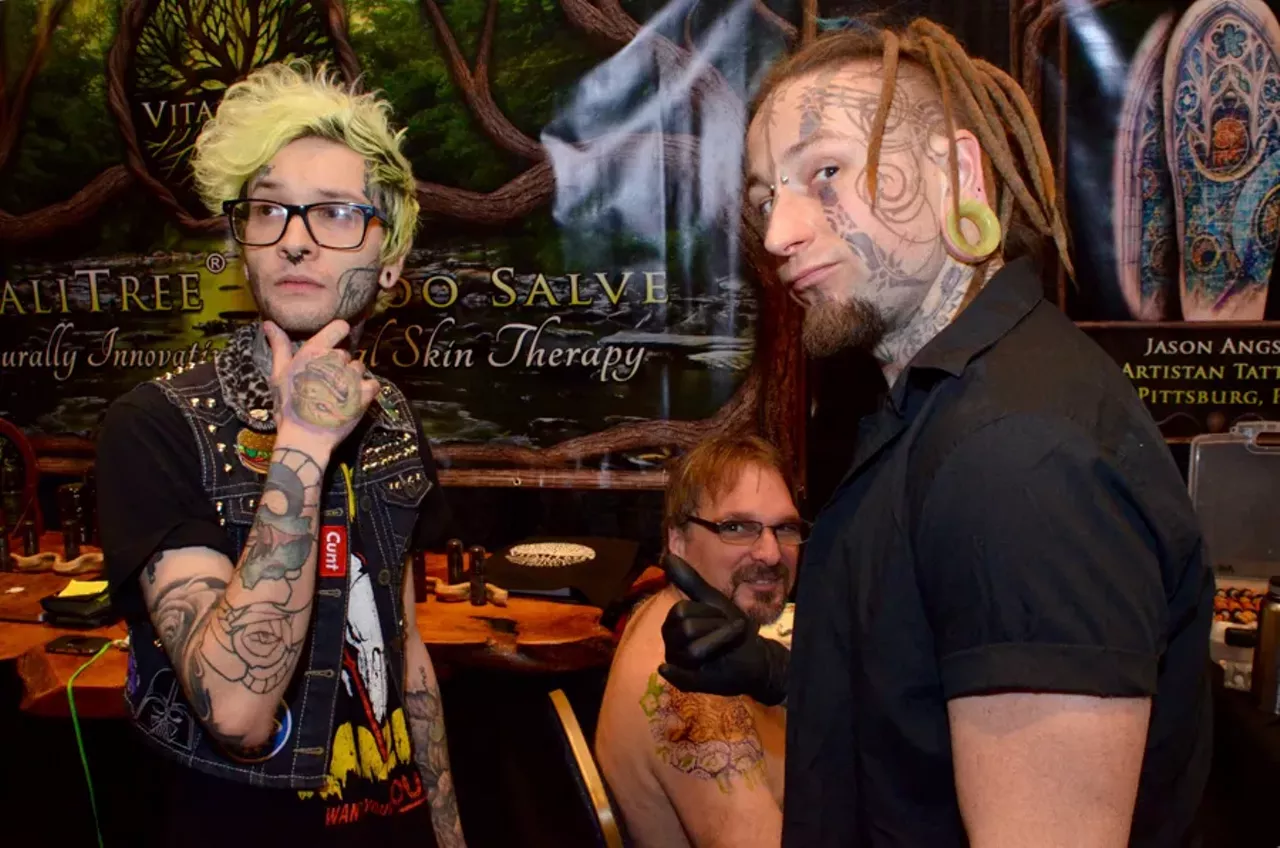 Image: All the wonderful people we saw at the Motor City Tattoo Expo