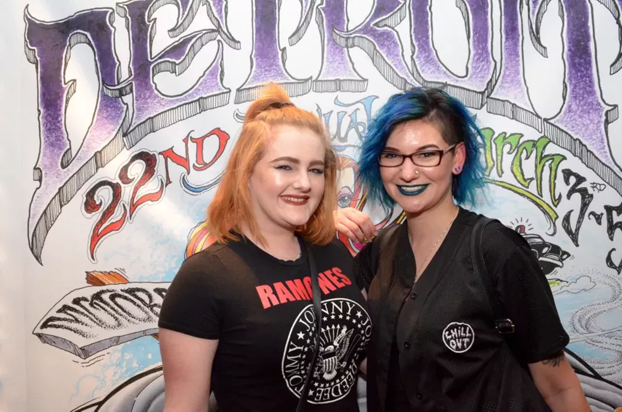 Image: All the wonderful people we saw at the Motor City Tattoo Expo