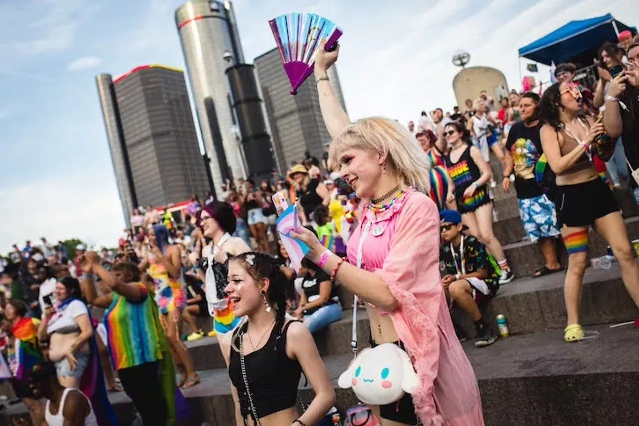 Image: All the wonderful people we saw celebrating at Motor City Pride