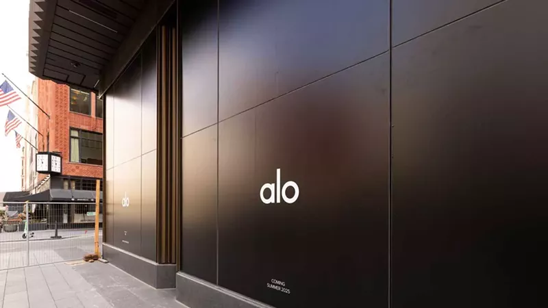 Alo Yoga is coming to Hudson’s Detroit at 1272 Woodward Ave.