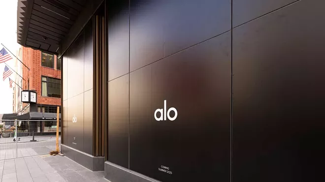 Alo Yoga is coming to Hudson’s Detroit at 1272 Woodward Ave.