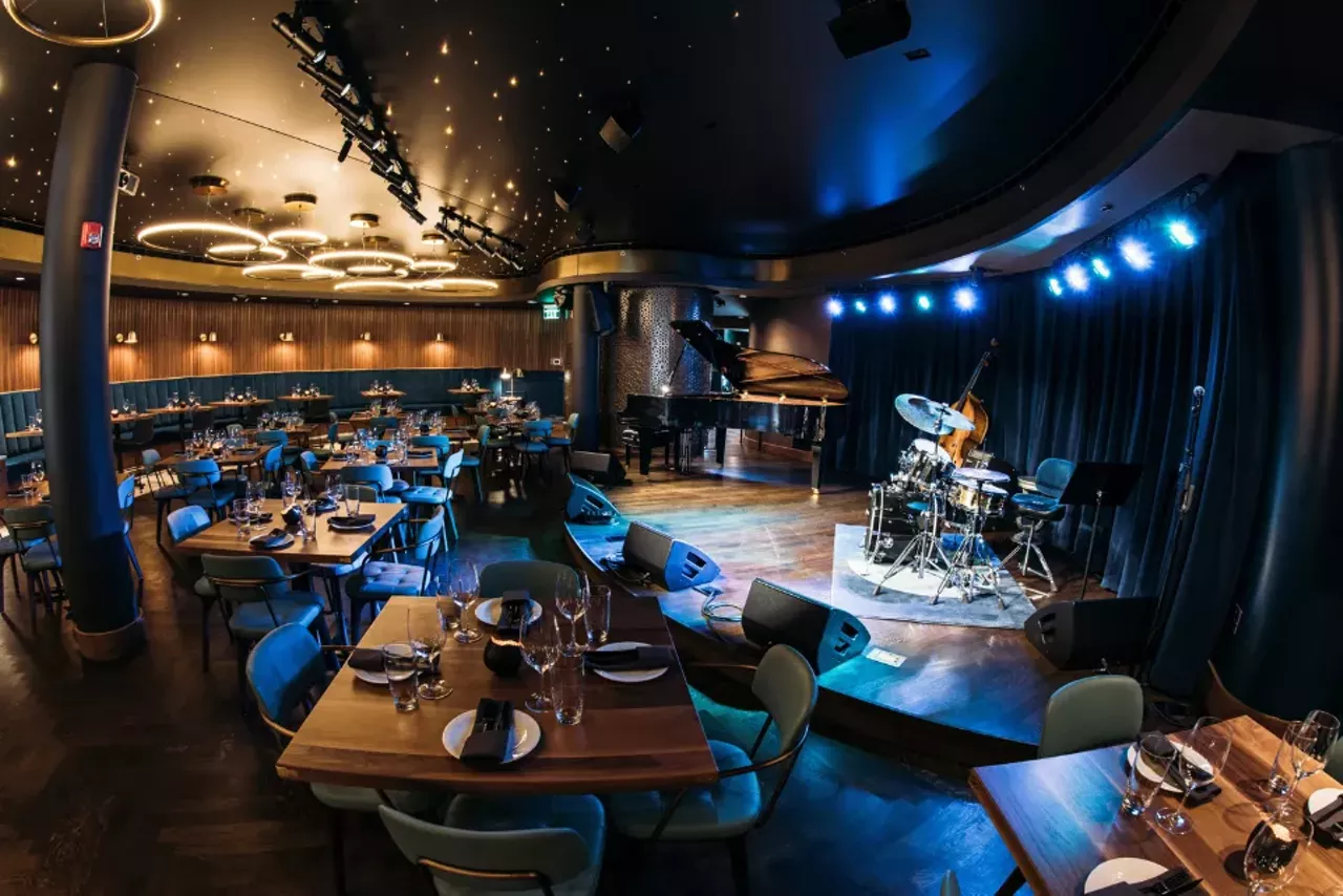 The Blue Llama Jazz Club.