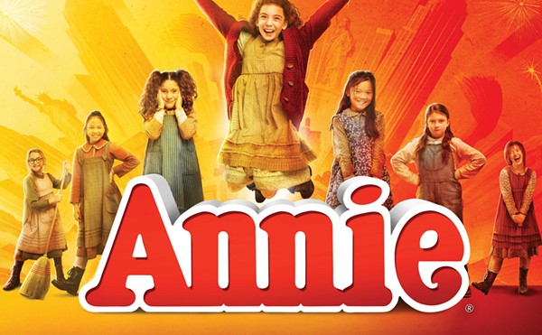 The cast of the 2023-2024 North American tour of Annie.