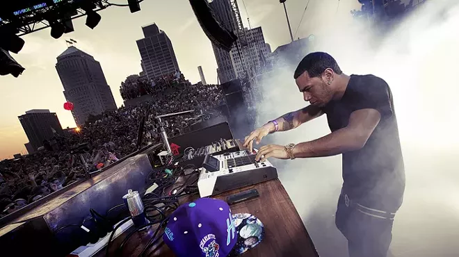 Araabmuzik throws the crowd into overdrive at Detroit’s Movement festival.