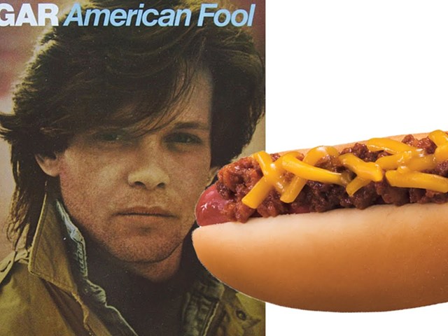 Here's a cover of 'Jack & Diane' but the lyrics are just 'suckin' on a chili dog'