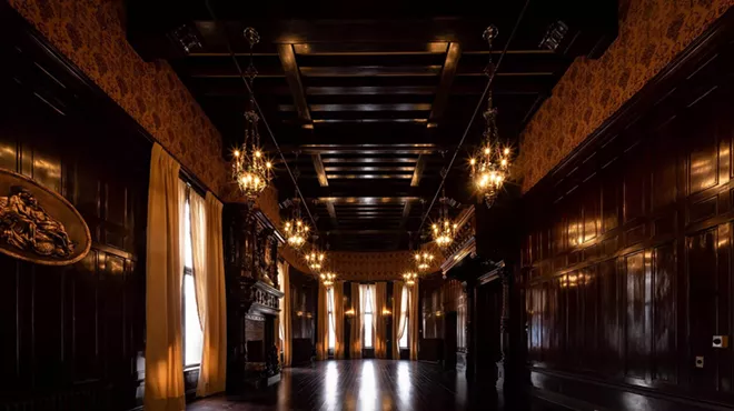 Image: Artist Cristin Richard unveils performative installation at the Detroit Club