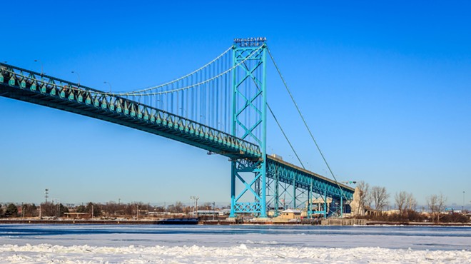 Protesters impeded traffic at the Ambassador Bridge for a week.