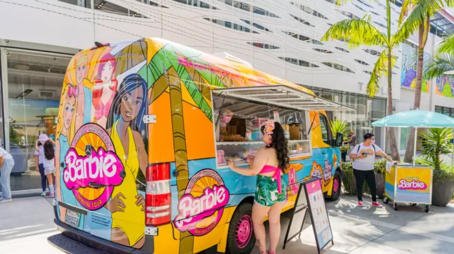 The Barbie Malibu Pop-Up Truck is touring America to celebrate Malibu Barbie's 50th Anniversary.