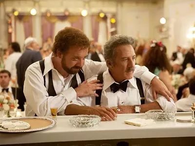 Barney's vision: Paul Giamatti (left) indulges in every unsavory quality.