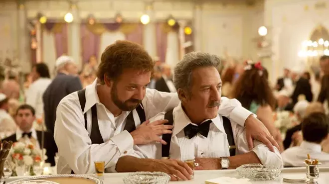 Barney's vision: Paul Giamatti (left) indulges in every unsavory quality.