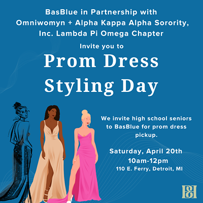 BasBlue Prom Dress Styling Day