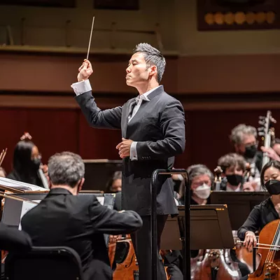 Image: Ann Arbor Symphony Orchestra Music Director Earl Lee
