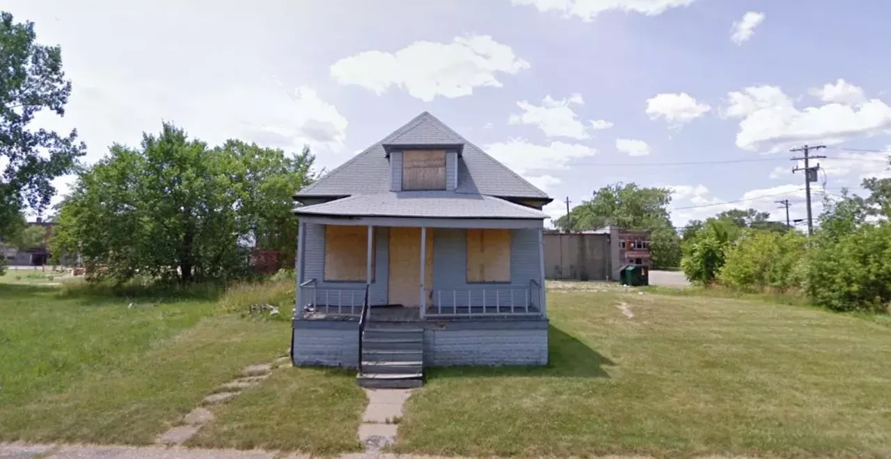 Then &#151; 2009 Oakland Avenue Urban Farm 9227 Goodwin St, Detroit Photo via GoogleMaps