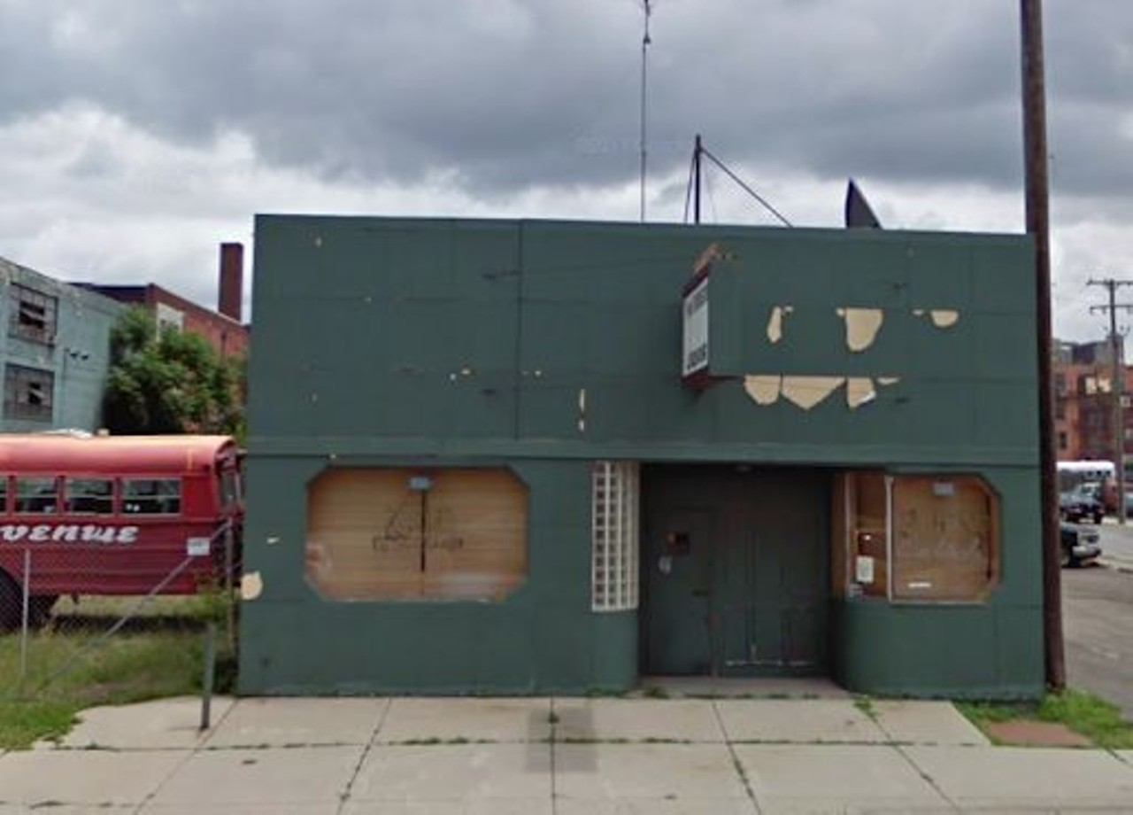 Then &#151; 2009
UFO Factory 
2110 Trumbull Ave, Detroit
Photo via GoogleMaps