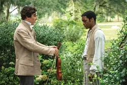 Benedict Cumberbatch plays the benign plantation owner who first acquires Chiwetel Ejiofor’s character Solomon Northrup in this gripping drama about the human condition.