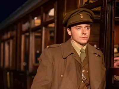 Jack Lowden as Siegfried Sassoon in Benediction.