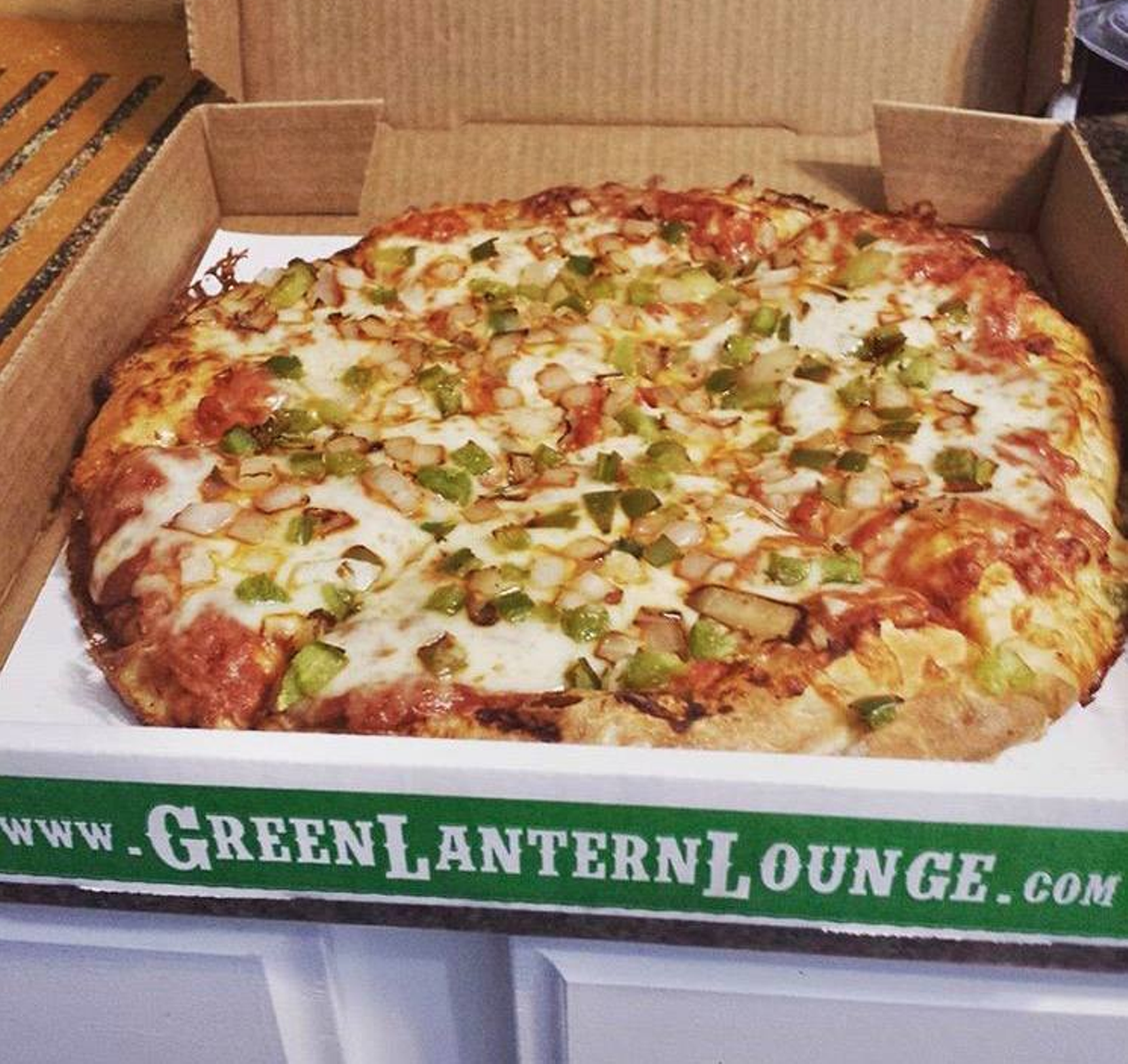 2022: Best Pizza (Macomb) 
Green Lantern
Multiple locations; greenlanternpizza.com