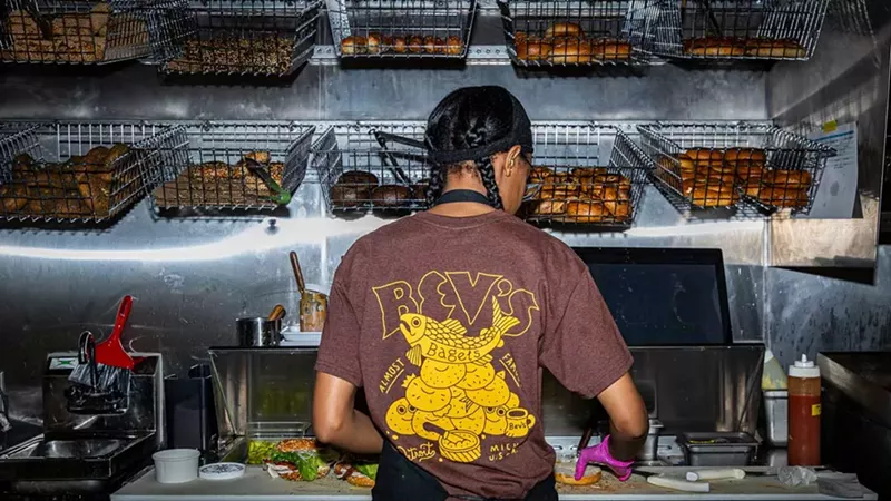 Bev’s Bagels aims for what it describes as a “diner” vibe.