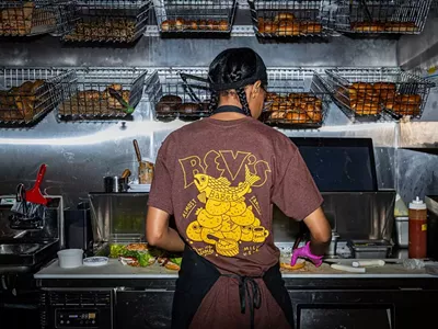 Bev’s Bagels aims for what it describes as a “diner” vibe.