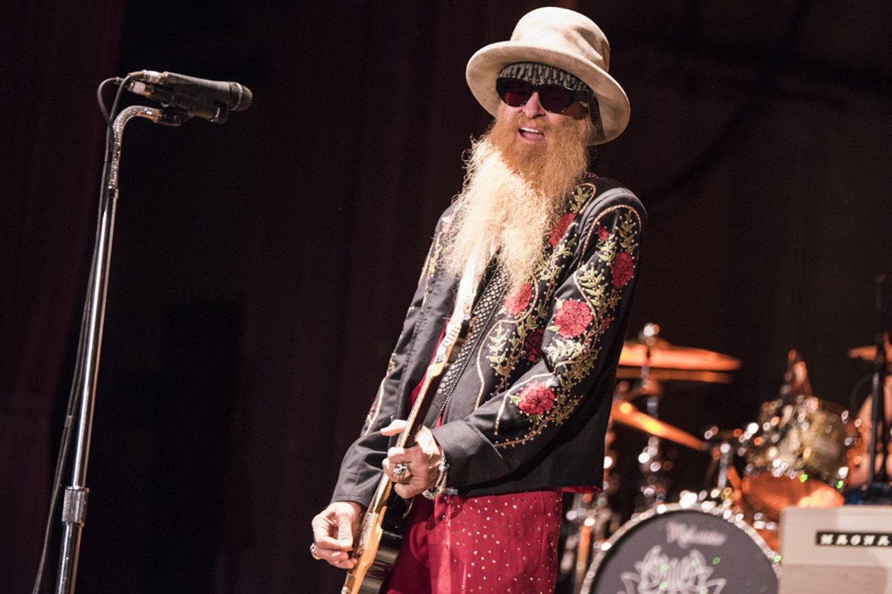 Billy Gibbons at the Masonic Temple