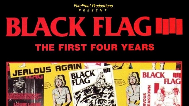 BLACK FLAG - The First Four Years Tour