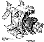 Image: Bow for the new-media moguls