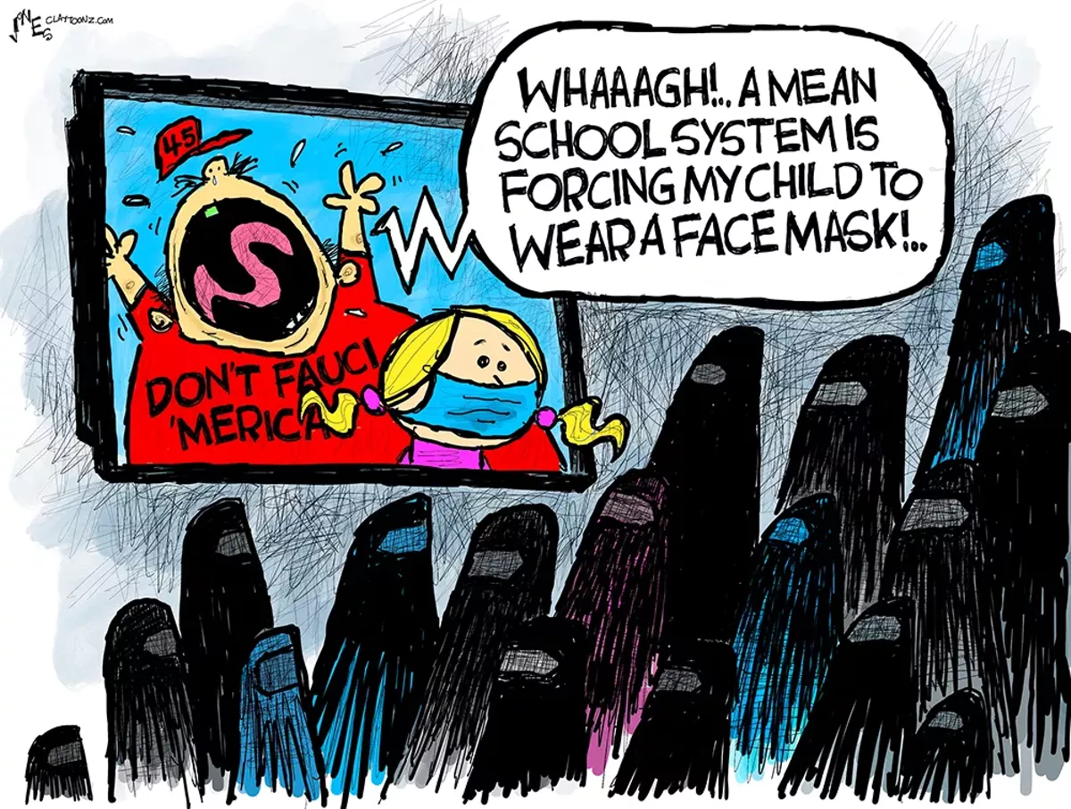 Image: Burqas and babies