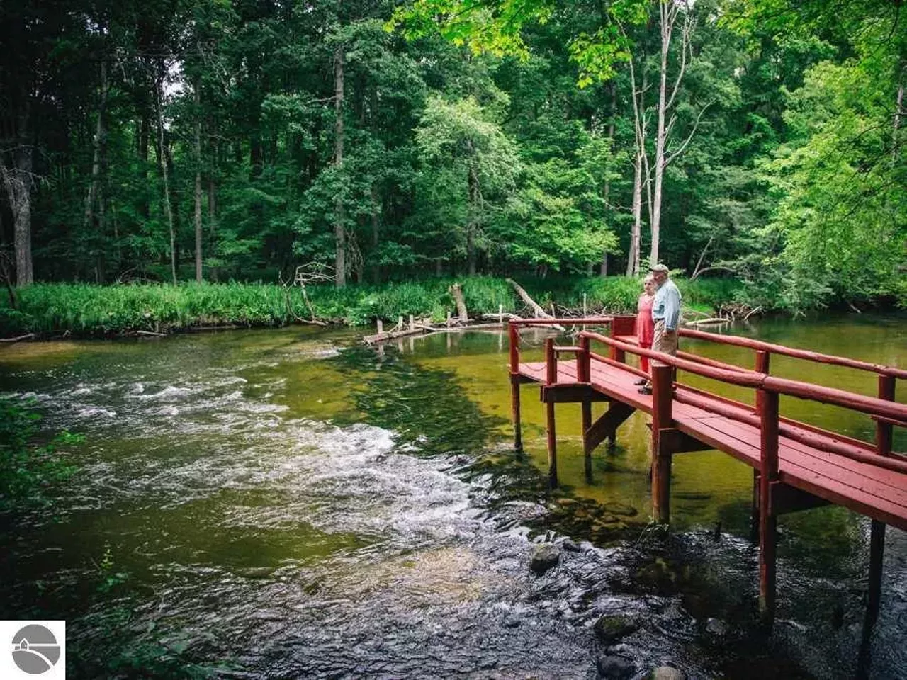 Image: Calling avid anglers and aspiring cult leaders &#151; this massive riverside ranch in Northern Michigan is for sale for $7.2 million