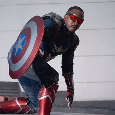 Anthony Mackie in Captain America: Brave New World.