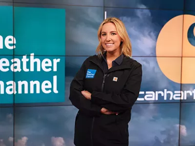 The Weather Channel’s meterologists will now sport Carhartt-branded gear in the field.