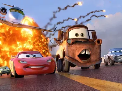 Cars 2: Pretty eye candy and brain rot.