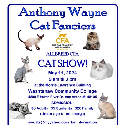 Cat Fanciers Association Cat Show