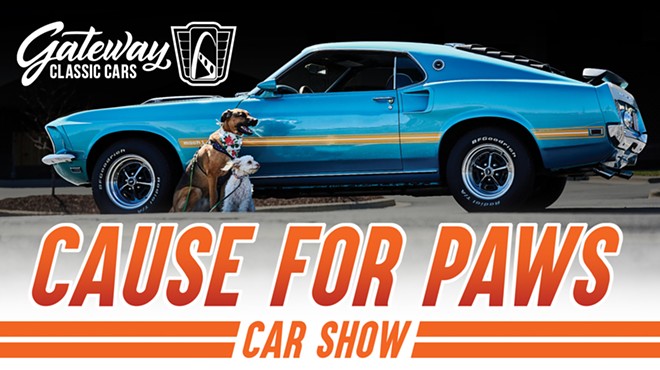 Cause for Paws at Caffeine and Chrome, Gateway Classic Cars of Detroit