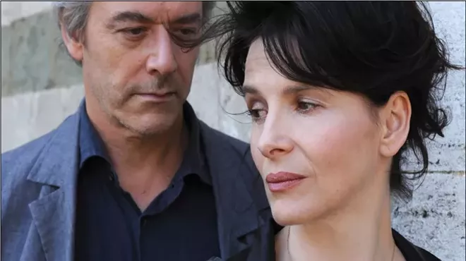 Certified Copy: Let the pretentious coffee chitchat begin.